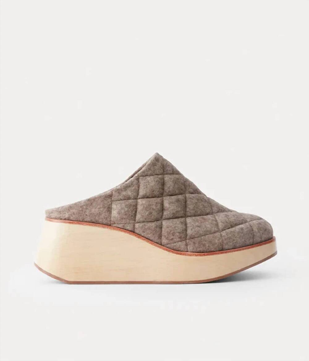 NEW RACHEL COMEY women's sesley rocking mule in melange grey